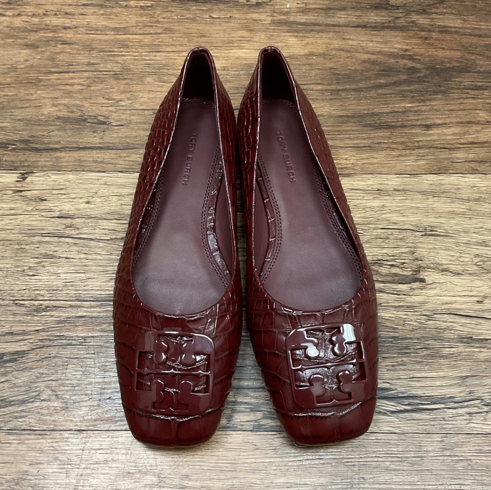 Tory Burch Georgia Leather Flats